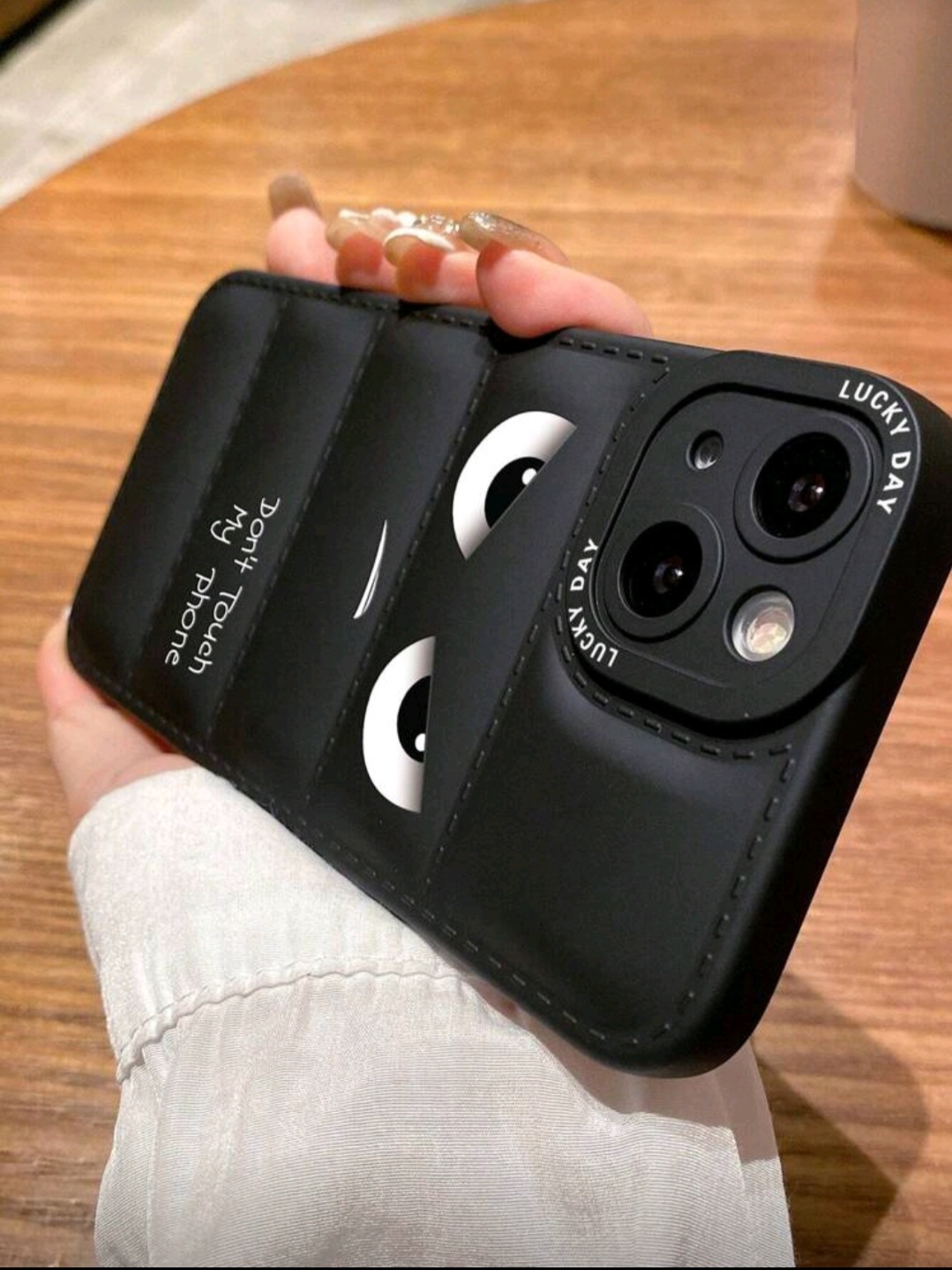 Coque 'Don't Touch My Phone'